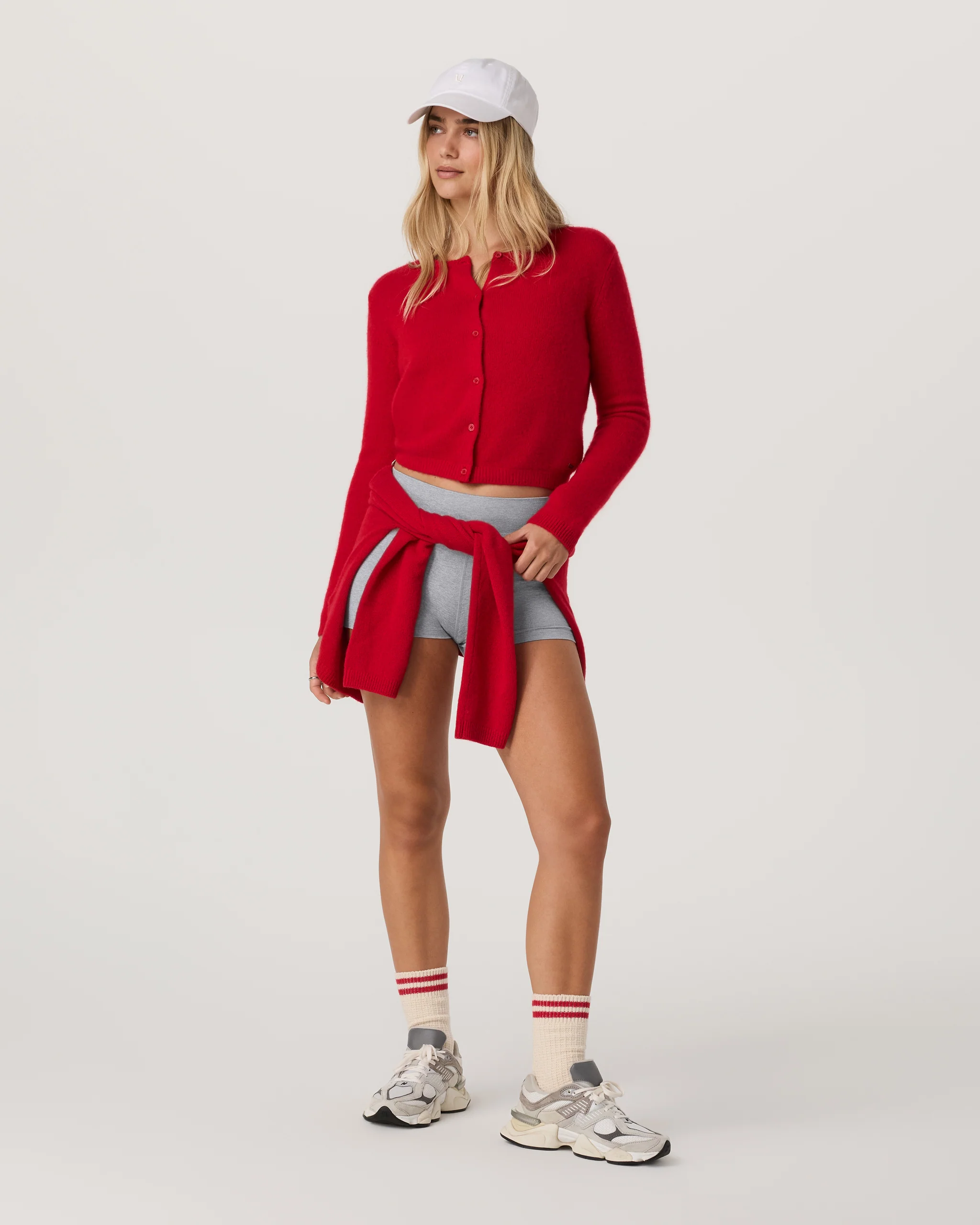 Émilie Cashmere Cardi | Cherry