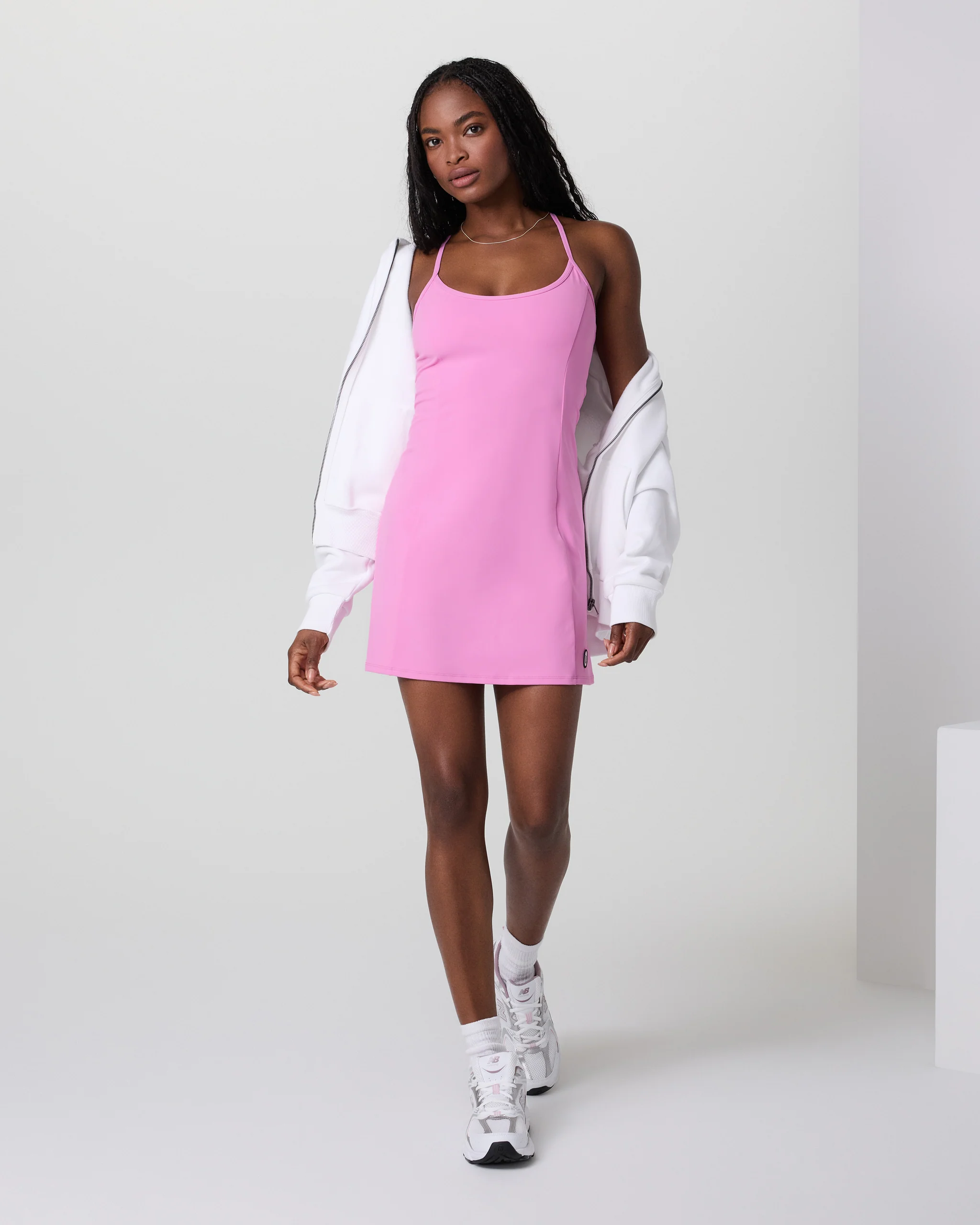 One Shot Tennis Dress | Azalea Pink