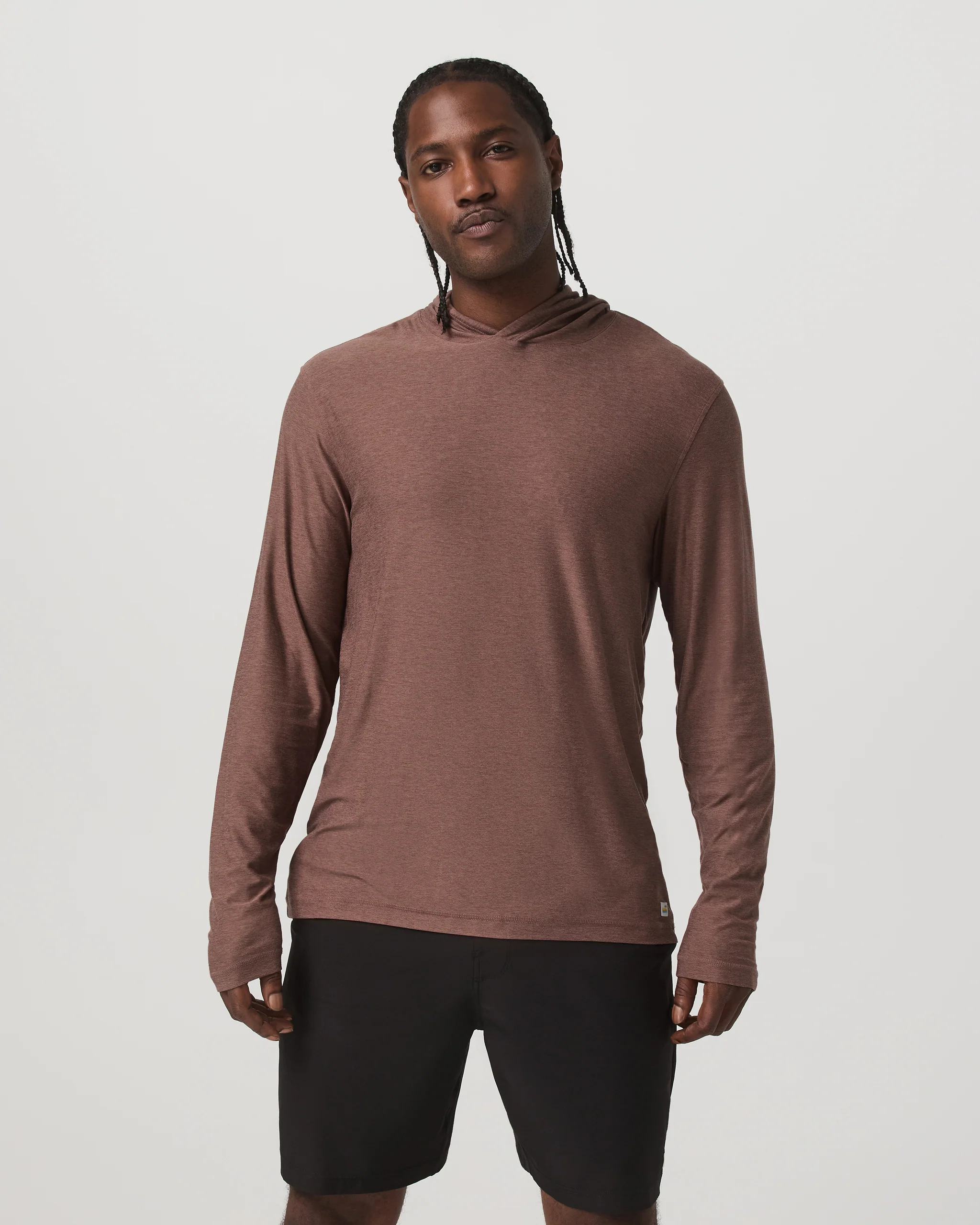 Strato Tech Hoodie | Sable Heather