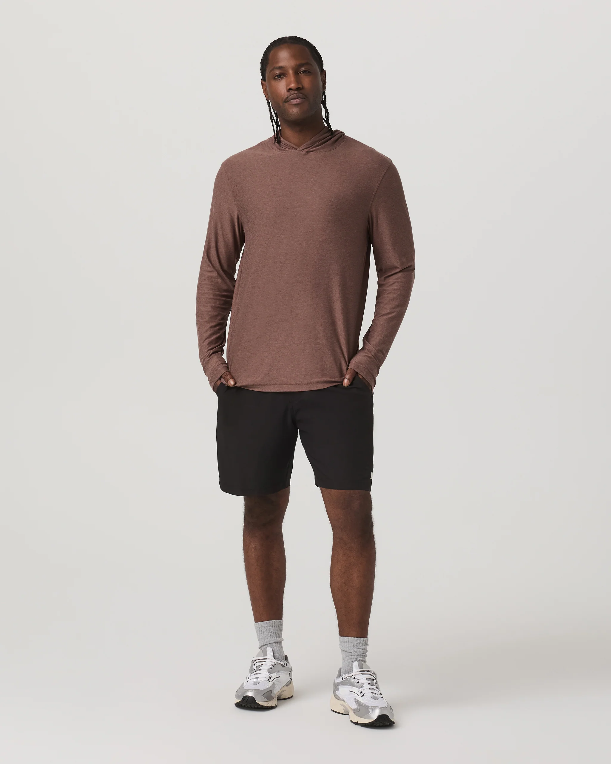 Strato Tech Hoodie | Sable Heather
