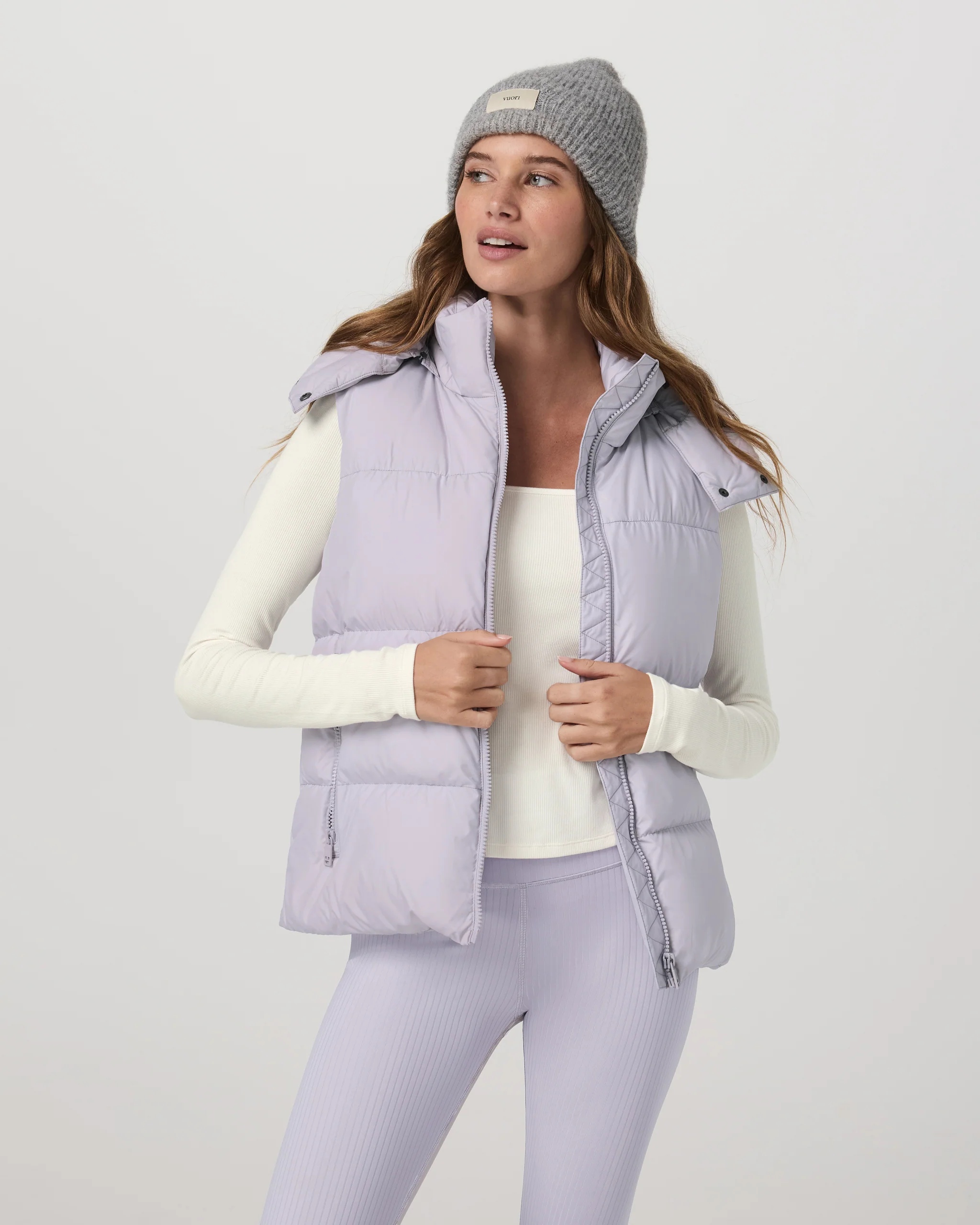 Alta Down Vest | Lavender Ice