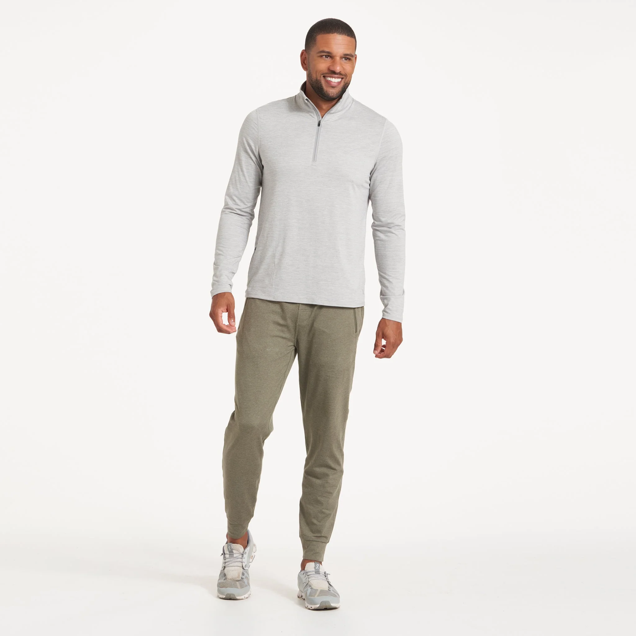 Ponto Performance Jogger | Light Oregano Heather