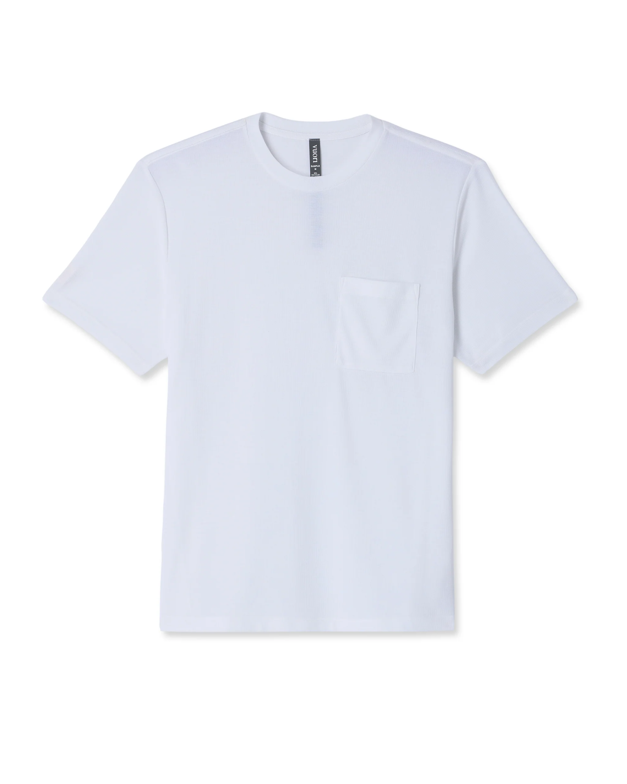 7677-short-sleeve-micro-waffle-tee-relaxed-fit-white-6.webp Short Sleeve Micro Waffle Tee - Relaxed Fit | White