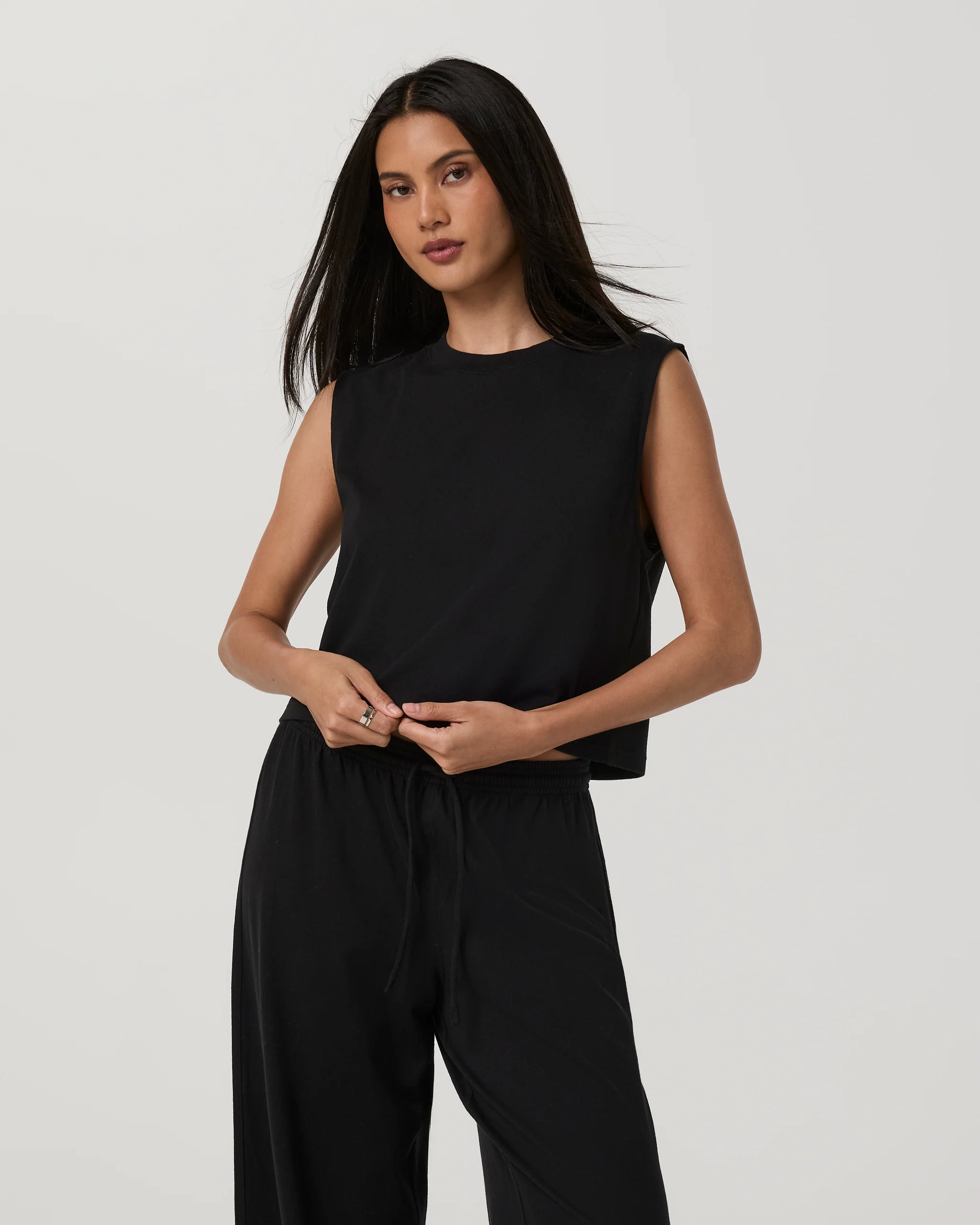 7895-heavyweight-cotton-easy-tank-black-1.webp Heavyweight Cotton Easy Tank | Black