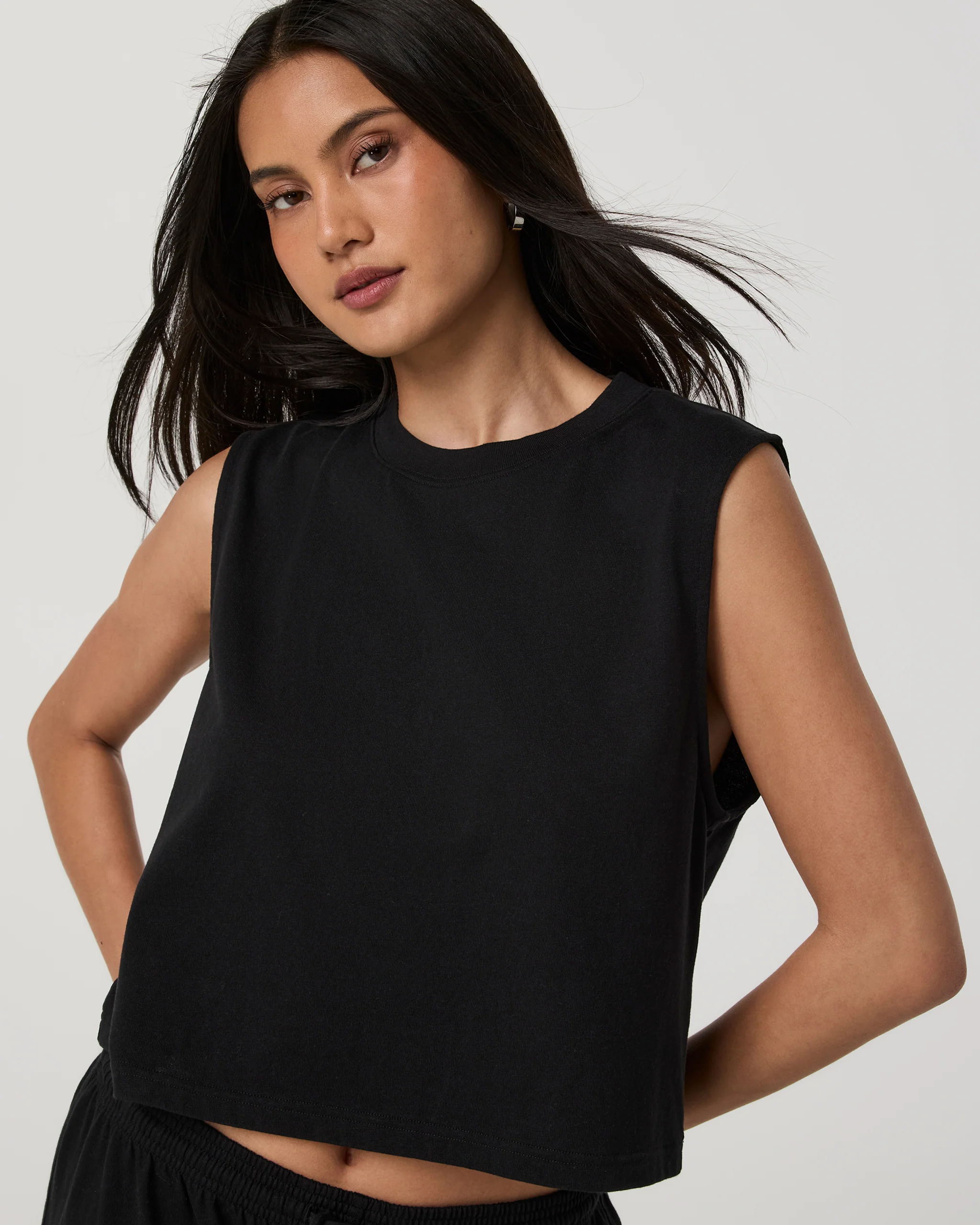 7895-heavyweight-cotton-easy-tank-black-5.webp Heavyweight Cotton Easy Tank | Black