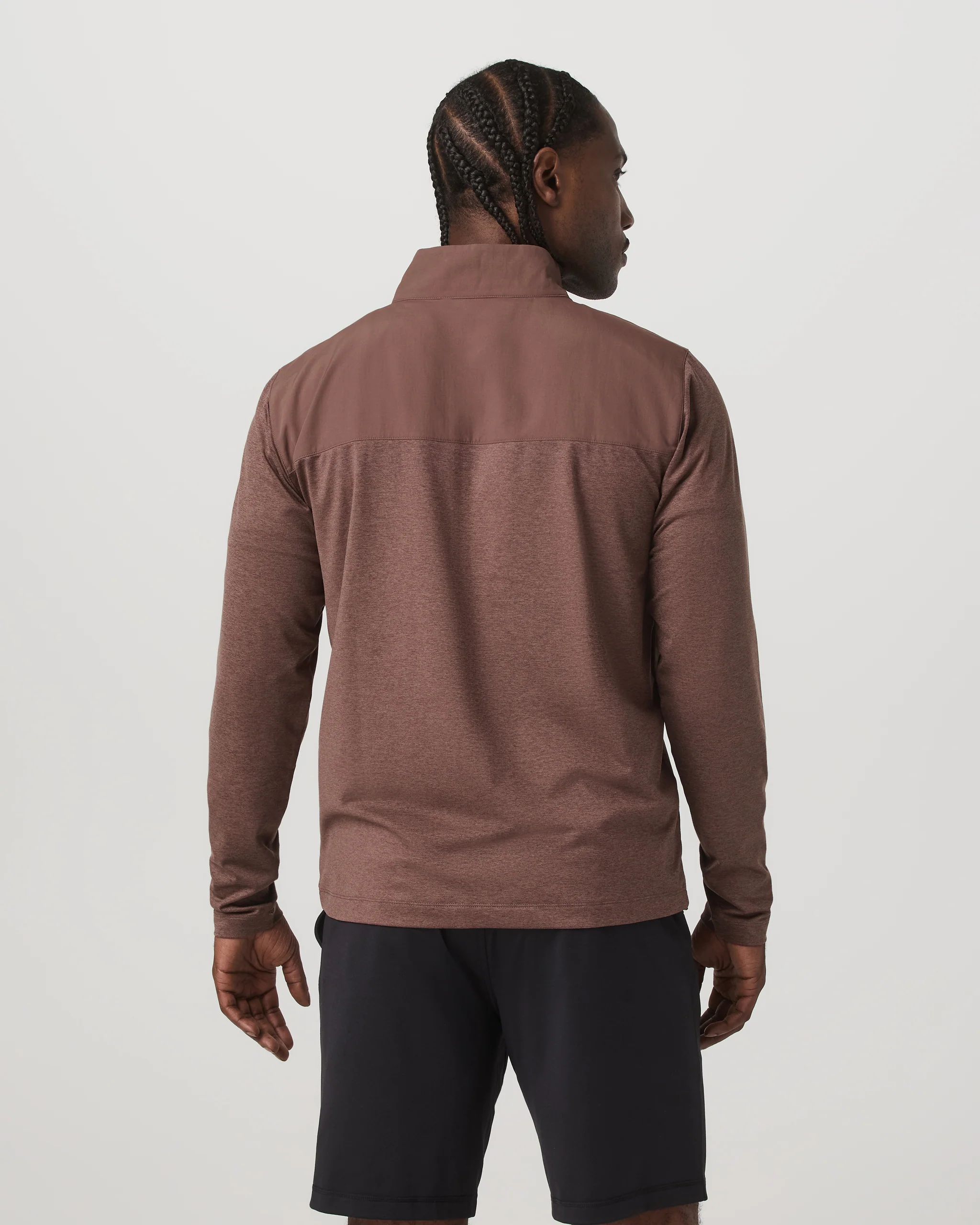 Sunday Element Half Zip | Sable Heather