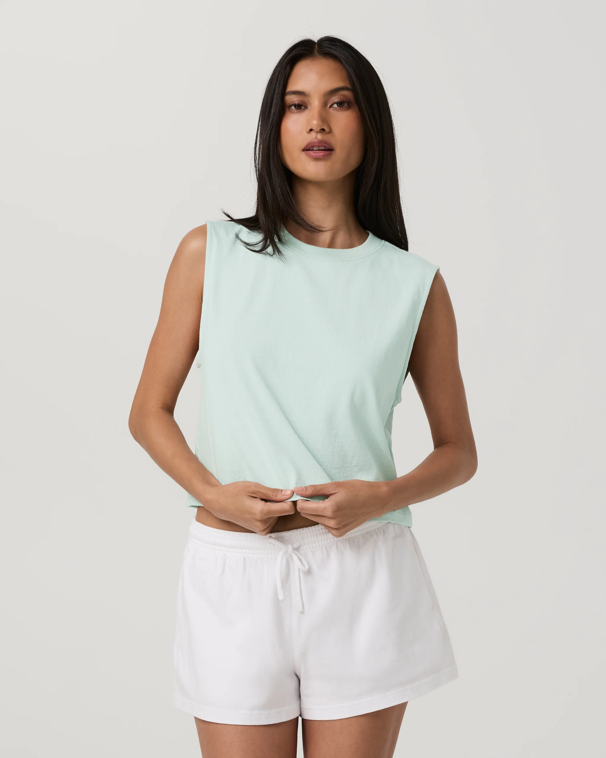 Heavyweight Cotton Easy Tank | Seaside