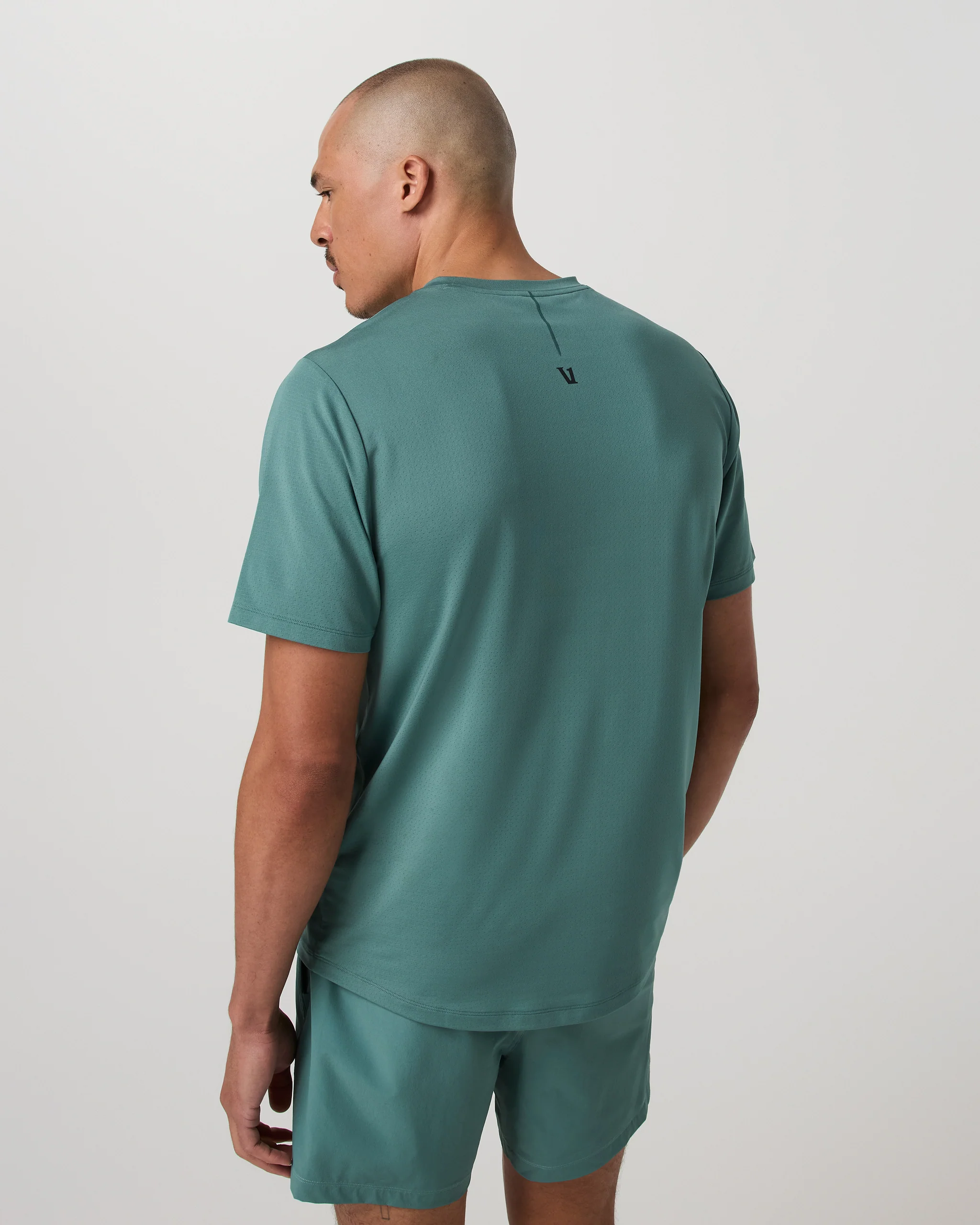 Short Sleeve Viewpoint Performance Tee 2.0 | Dark Cyan