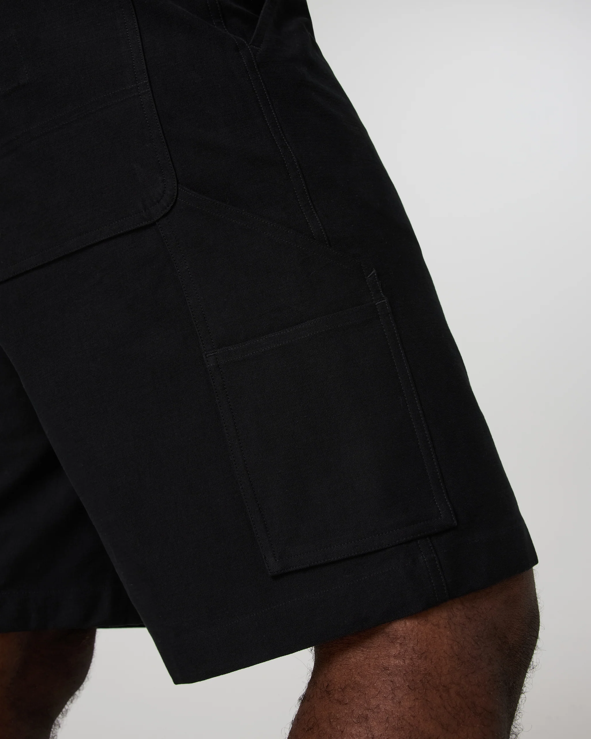 8616-vuori-metatm-canvas-carpenter-short-10-black-2.webp Vuori Meta™ Canvas Carpenter Short 10" | Black