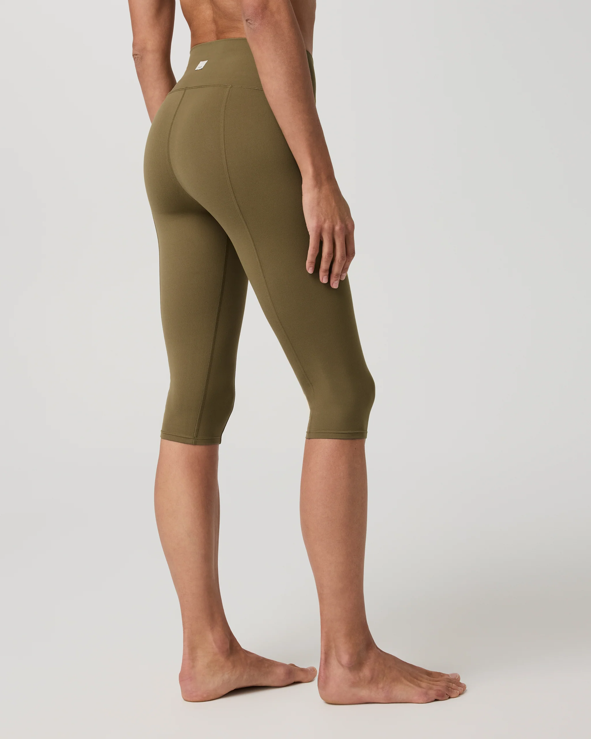 Vuori AllTheFeels™ Shirred Crop | Saguaro