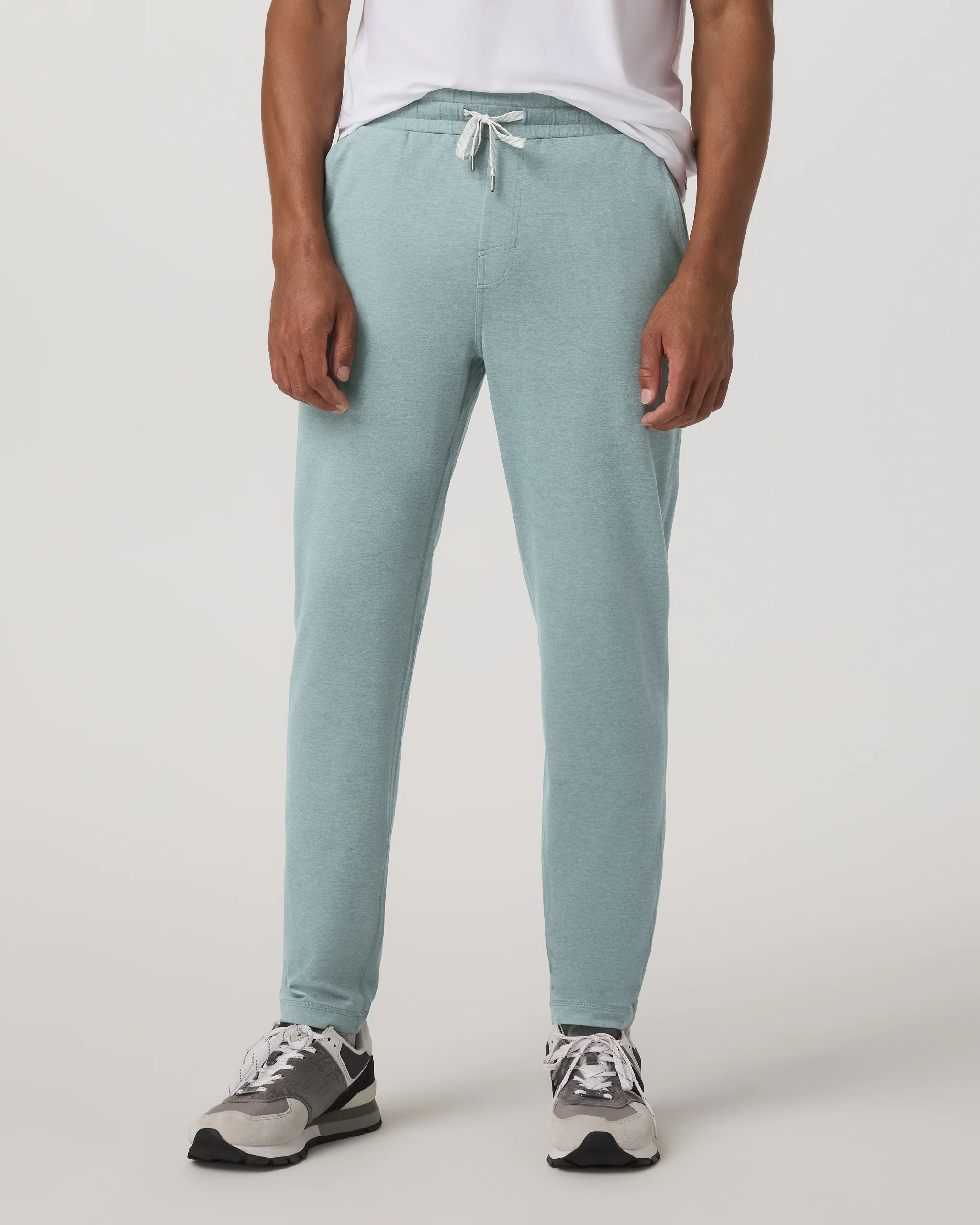 8766-ponto-performance-pant-30-misty-blue-heather-1.webp Ponto Performance Pant 30" | Misty Blue Heather