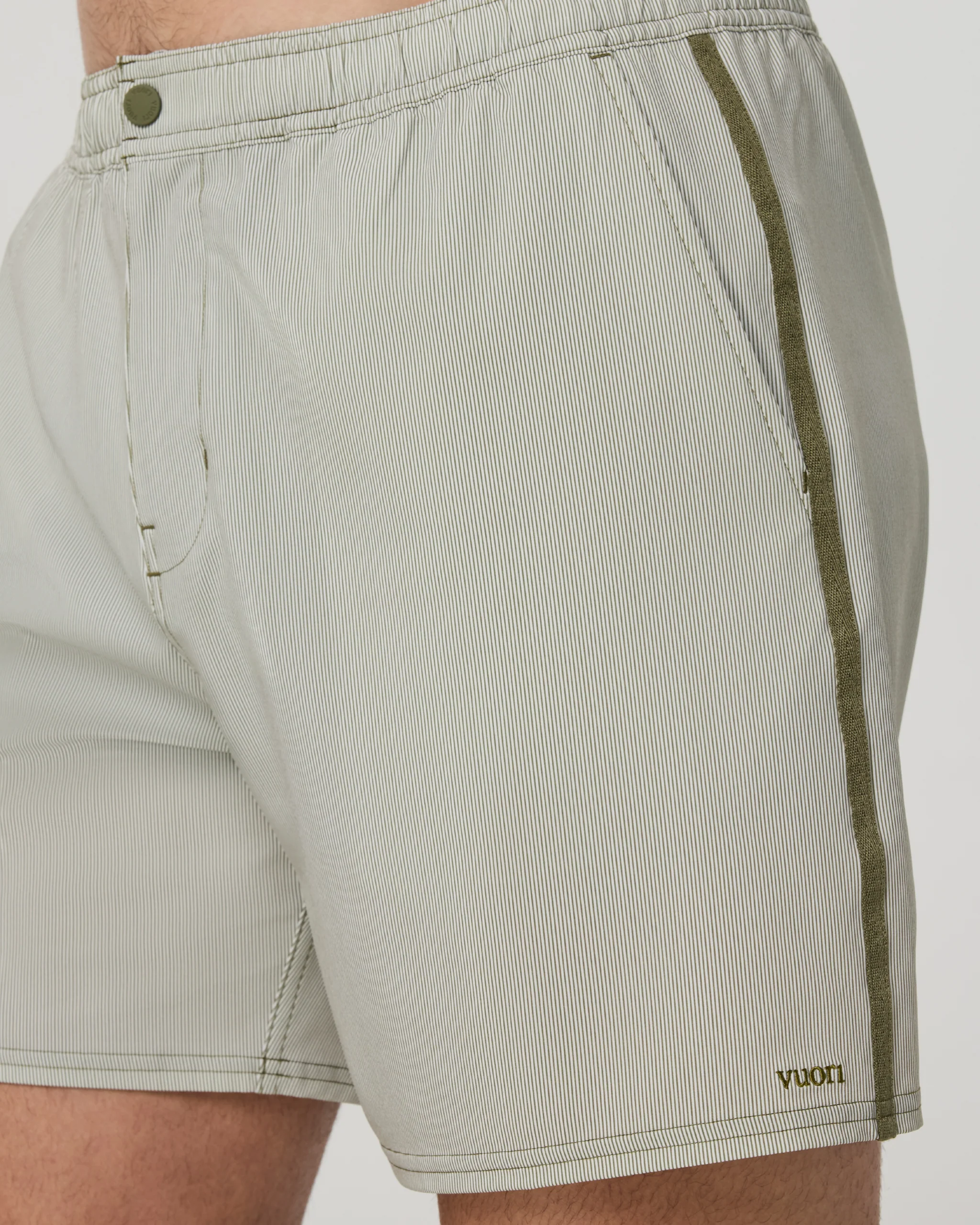 Banks Resort Short | Herb Micro Stripe