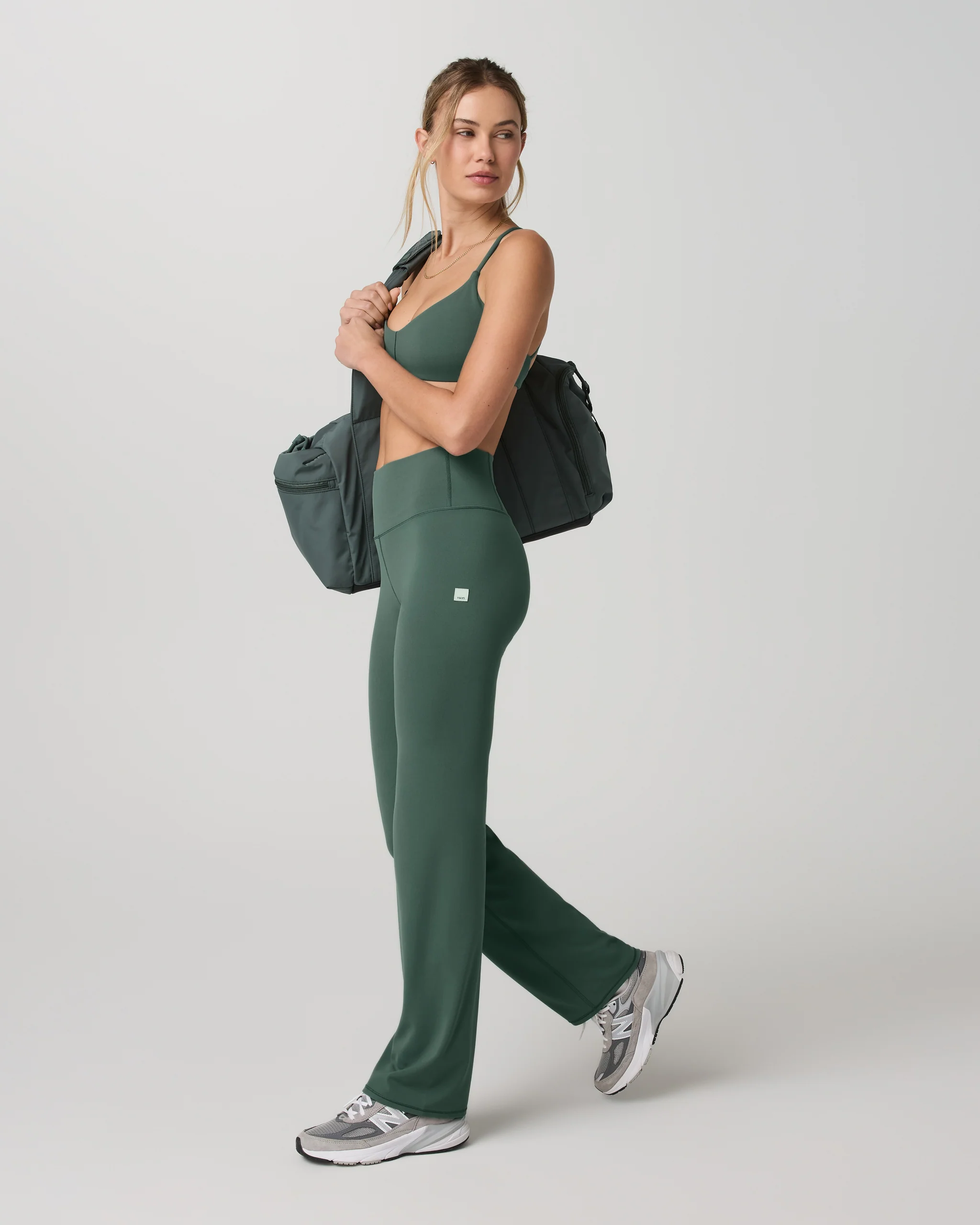 Vuori AllTheFeels™ Straight Leg - Long | Agate Green
