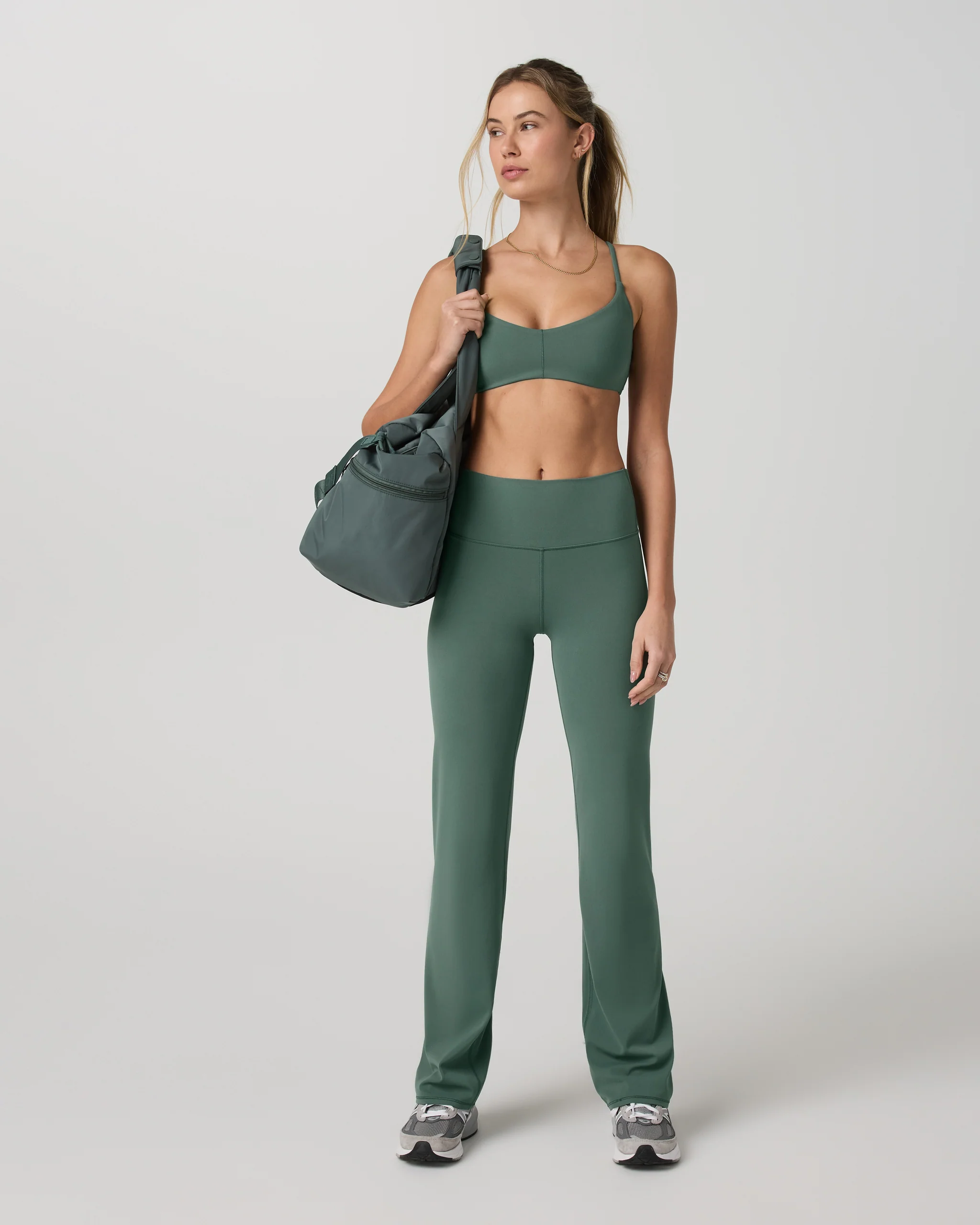 Vuori AllTheFeels™ Straight Leg - Long | Agate Green