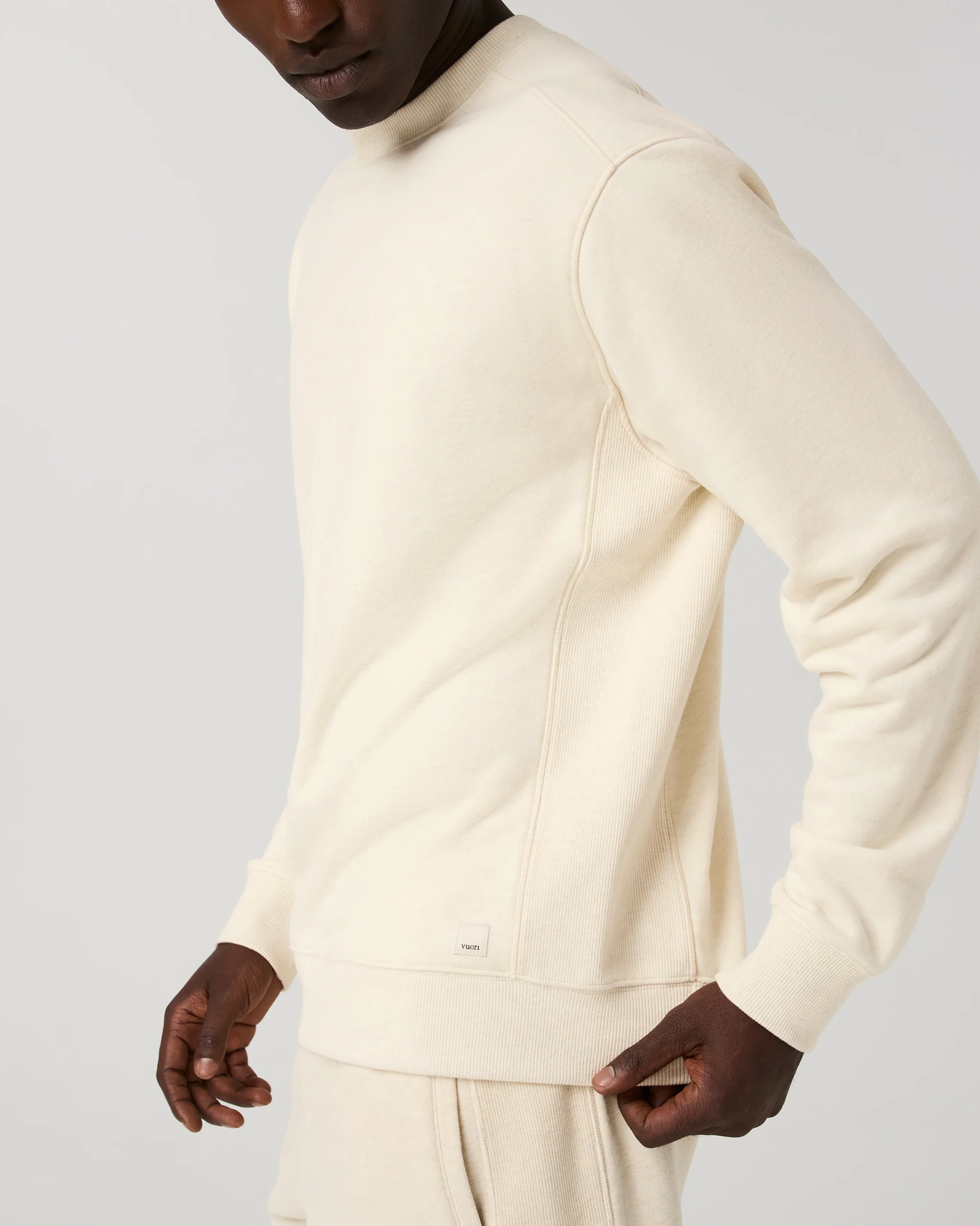 8846-cypress-vintage-crew-buttermilk-heather-2.webp Cypress Vintage Crew | Buttermilk Heather
