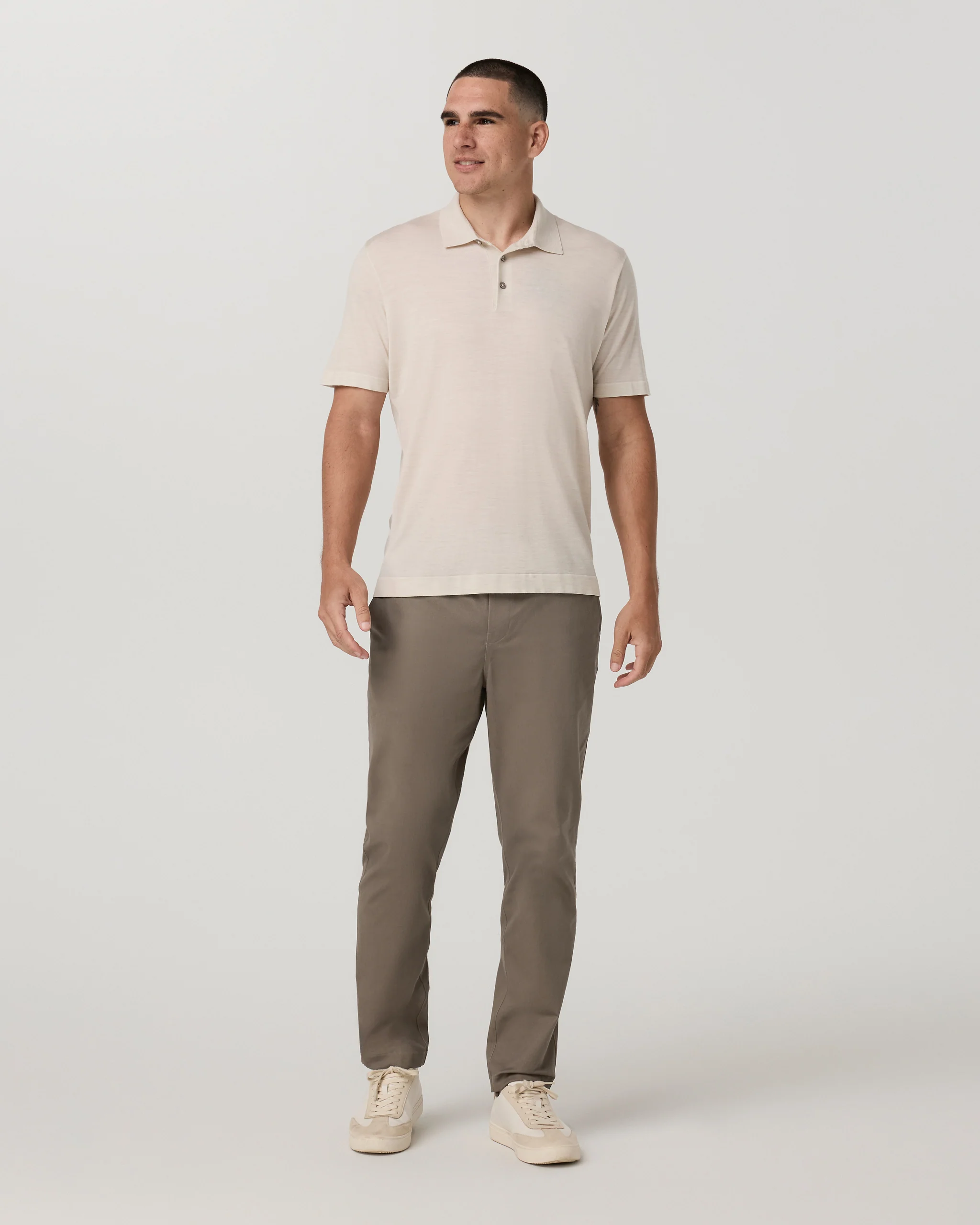 Fletcher Elastic Waist Pant Athletic Slim Fit 30" | Bark