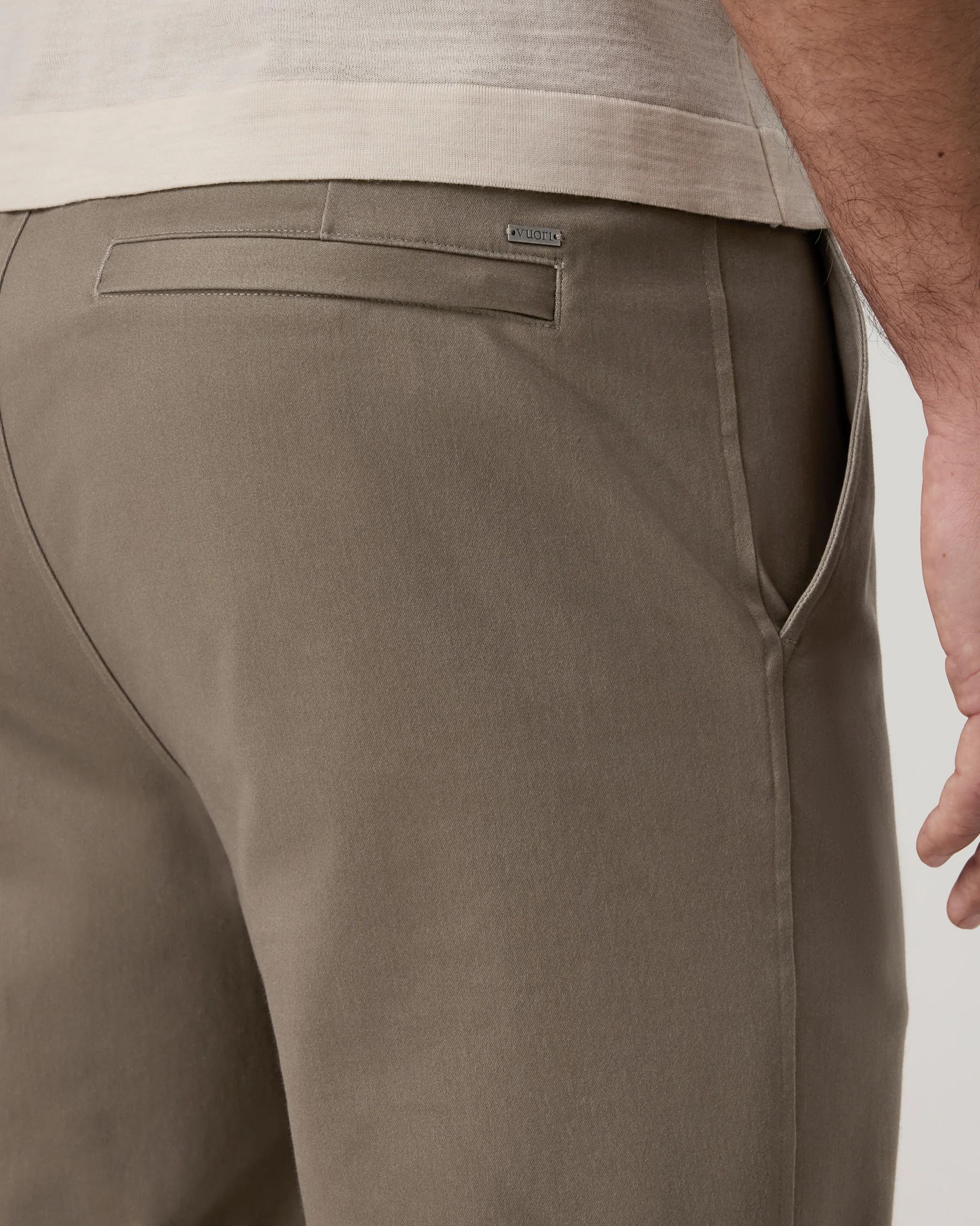 Fletcher Elastic Waist Pant Athletic Slim Fit 30" | Bark