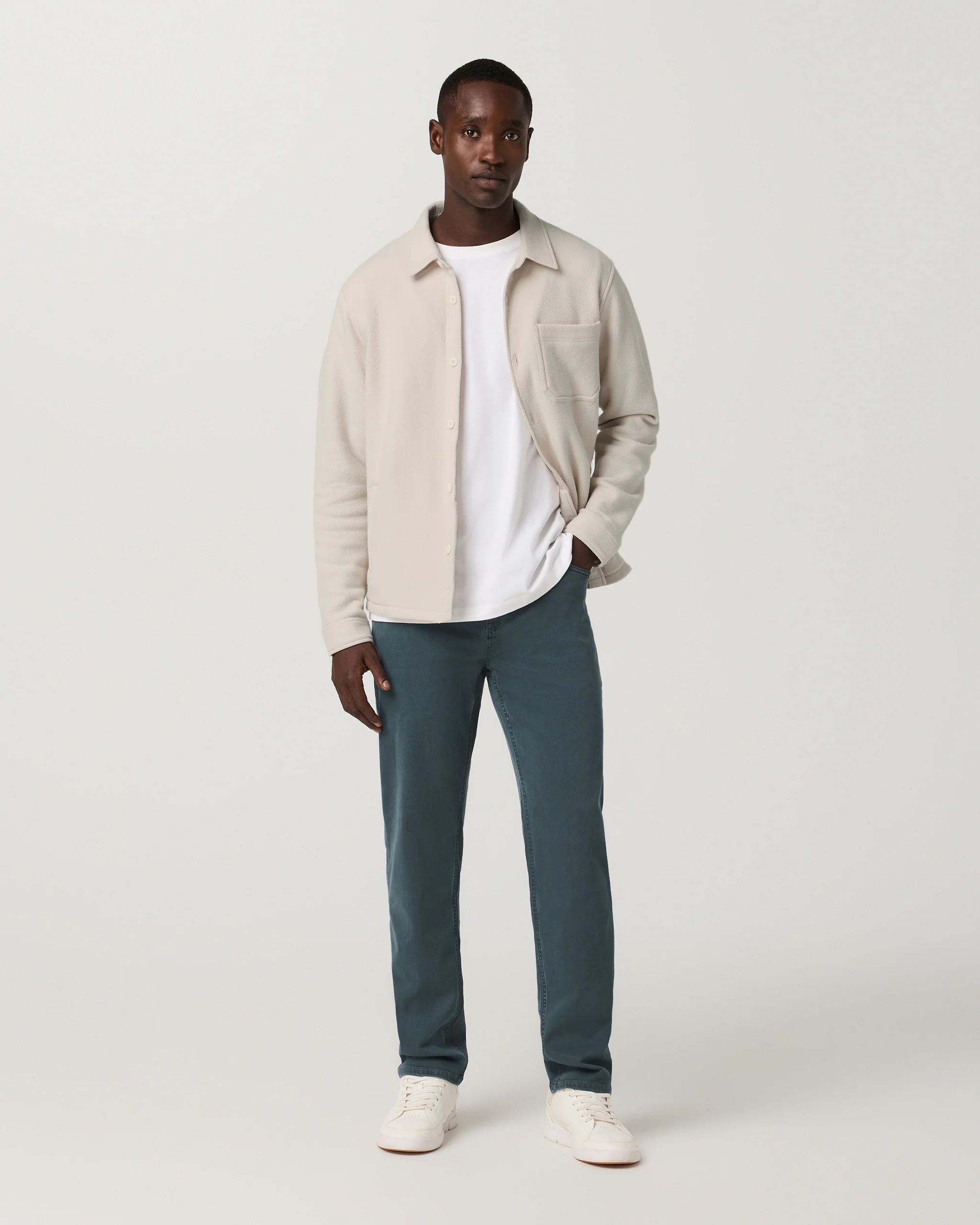 Benton Stretch Twill Pant Classic Fit 32" | Lake