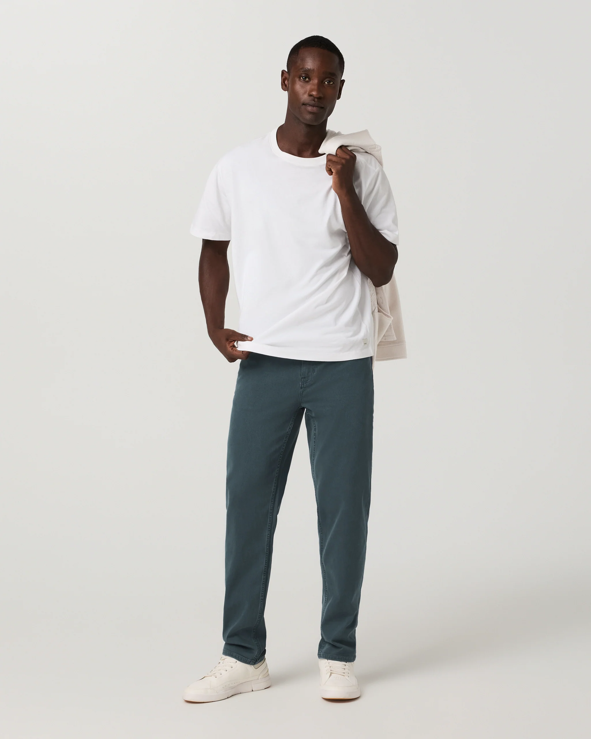 Benton Stretch Twill Pant Classic Fit 32" | Lake
