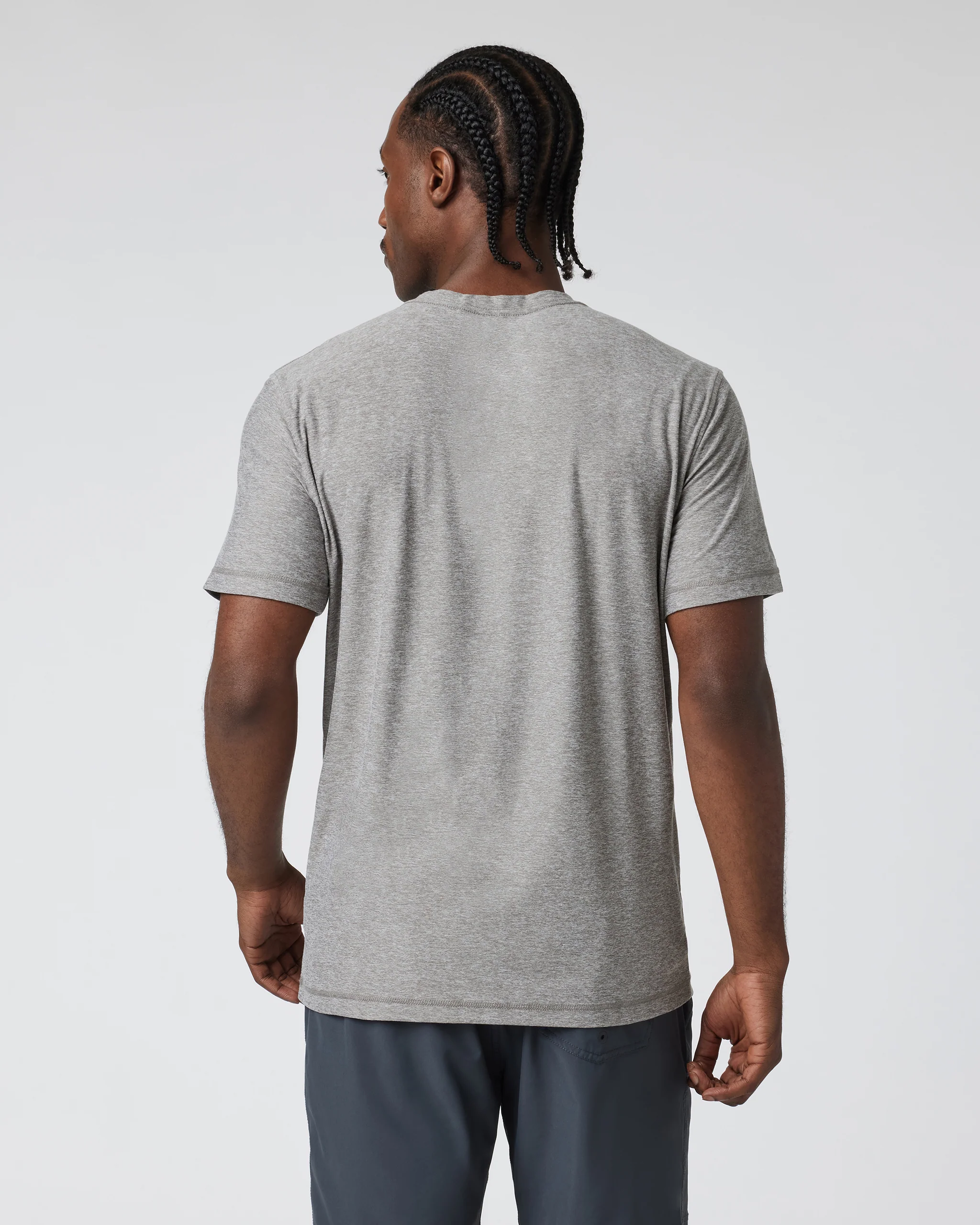 Strato Tech Tee | Heather Grey