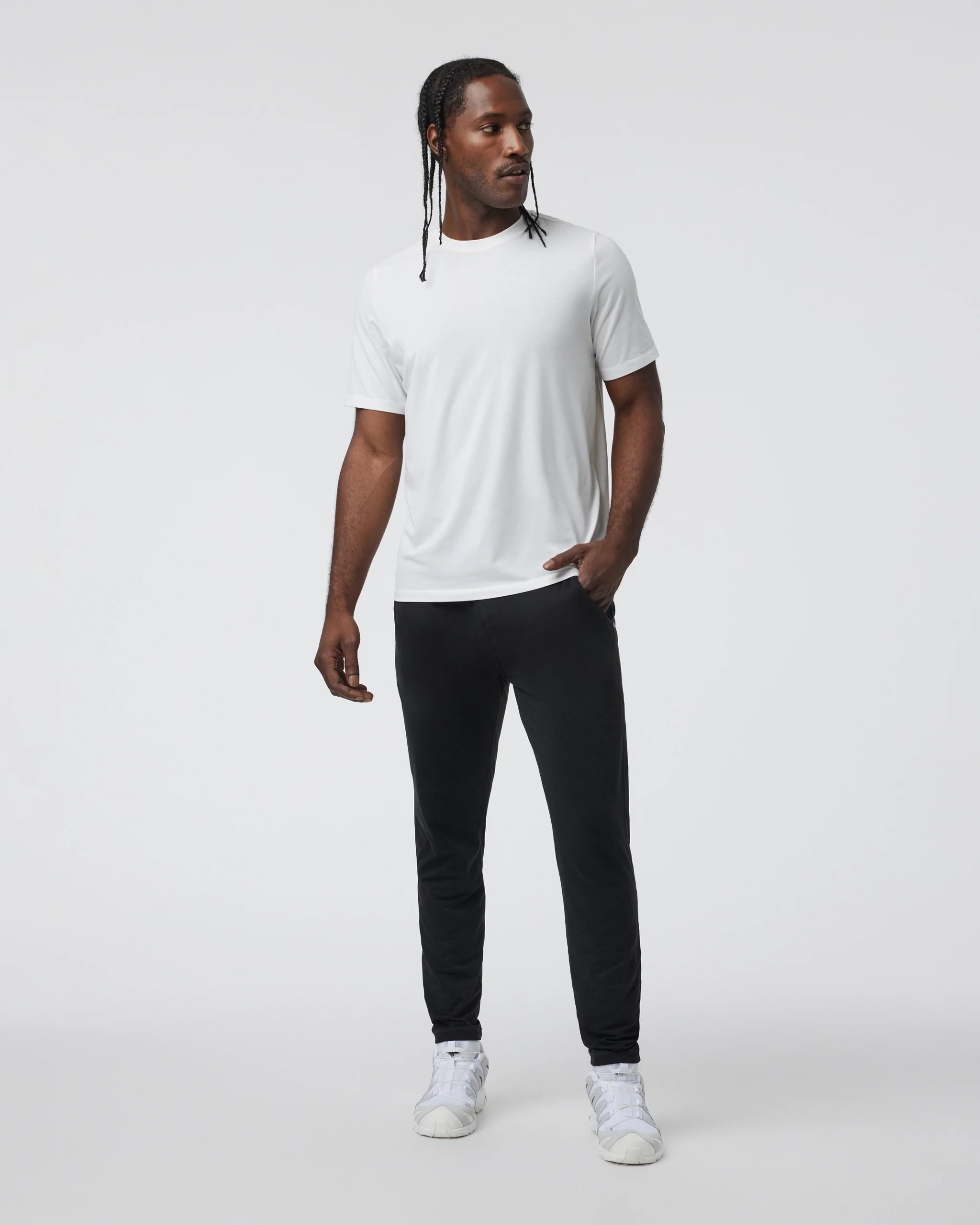 9442-ponto-performance-pant-30-black-heather-4.webp Ponto Performance Pant 30" | Black Heather