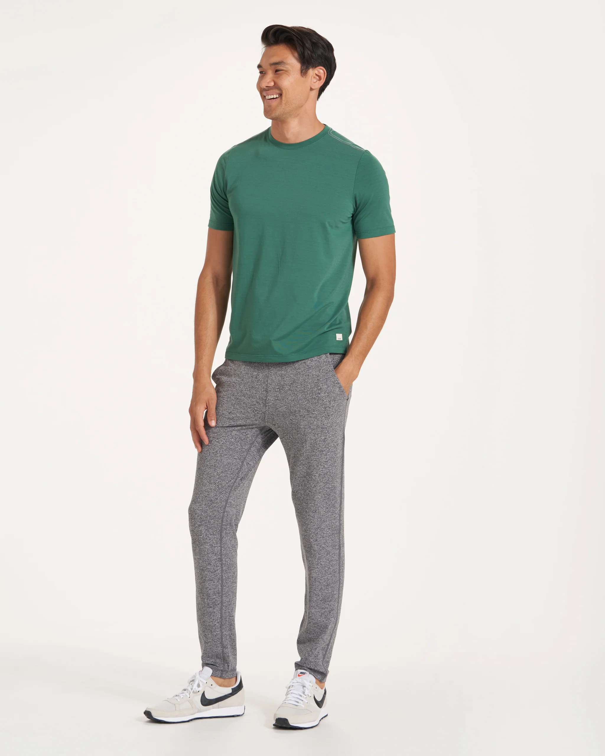 Ponto Performance Pant 30" | Heather Grey