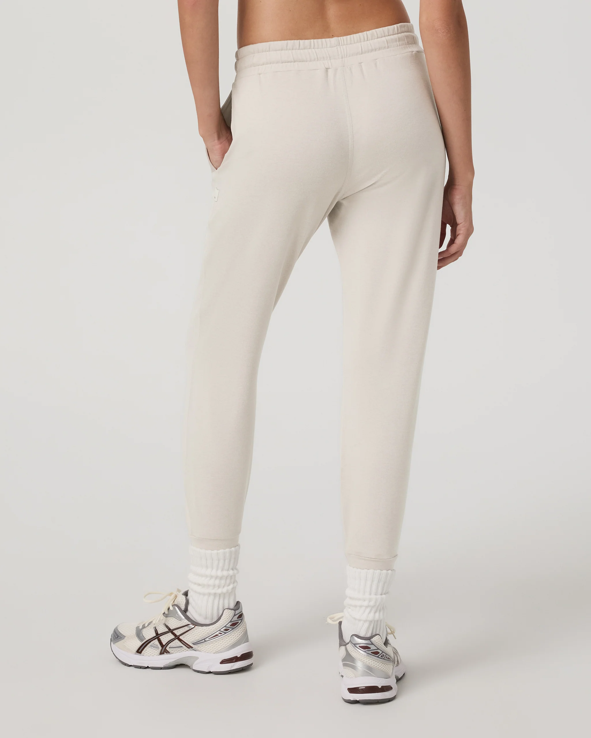 Performance Jogger | Ecru Heather