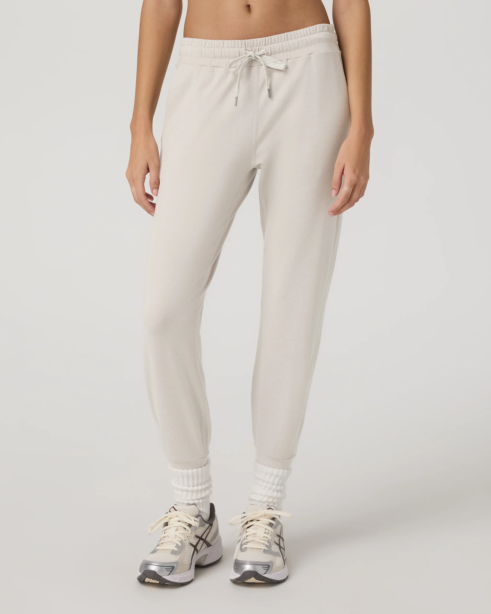 Performance Jogger | Ecru Heather
