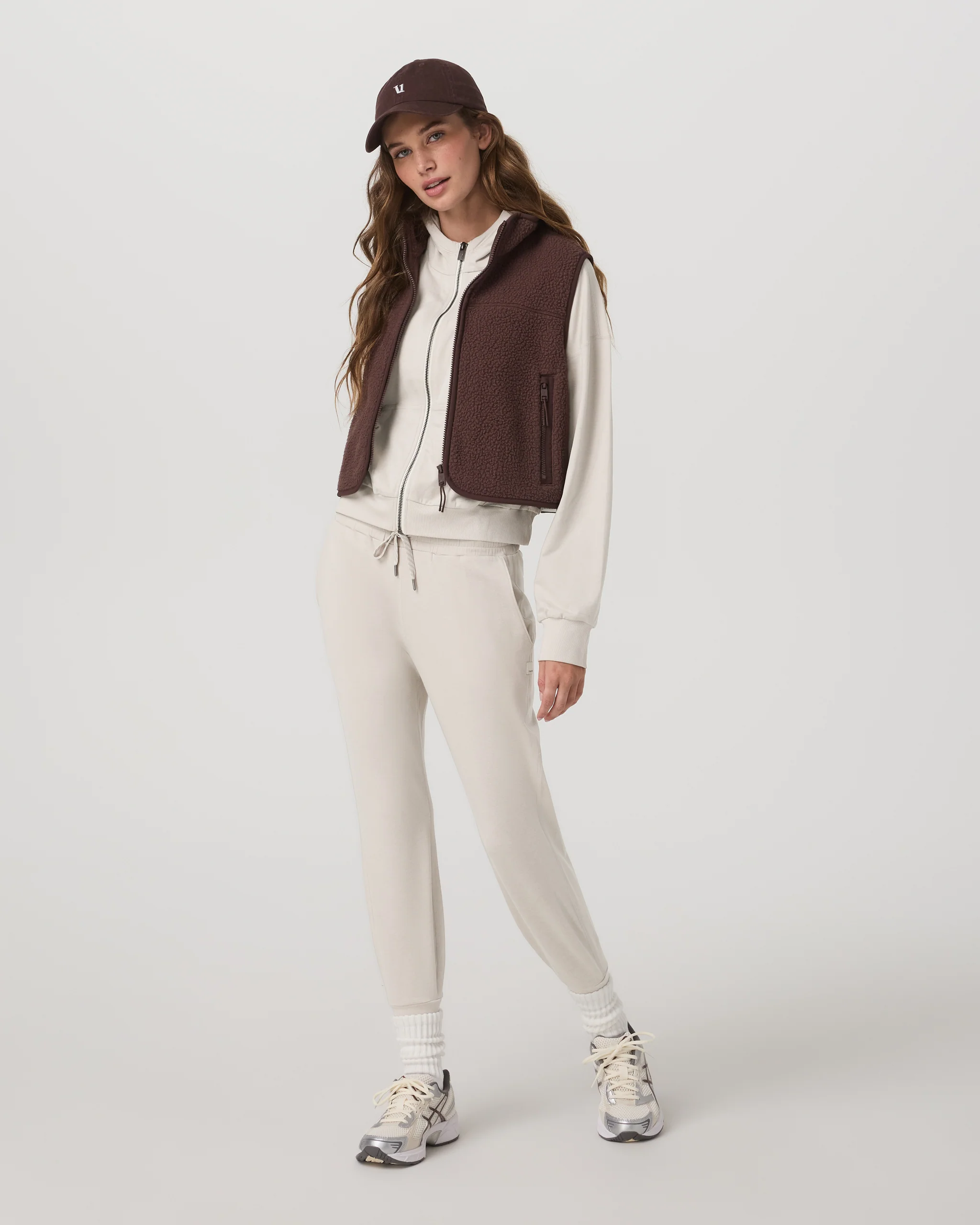 Performance Jogger | Ecru Heather