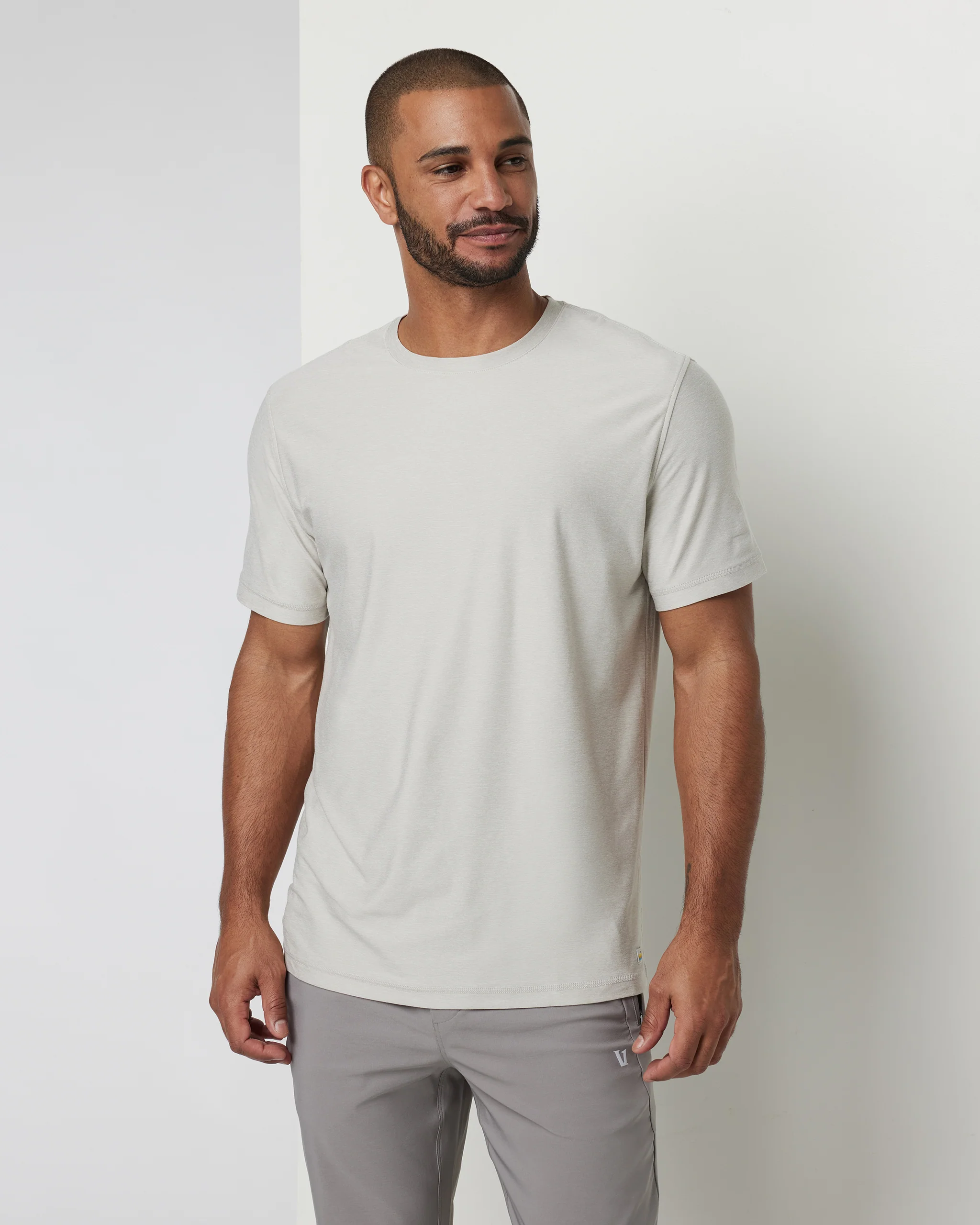Strato Tech Tee | Salt Heather