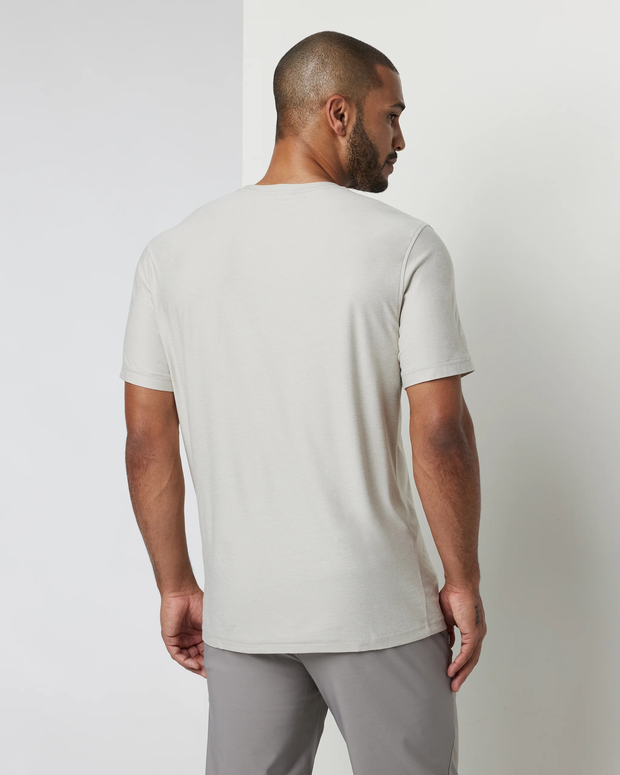 Strato Tech Tee | Salt Heather