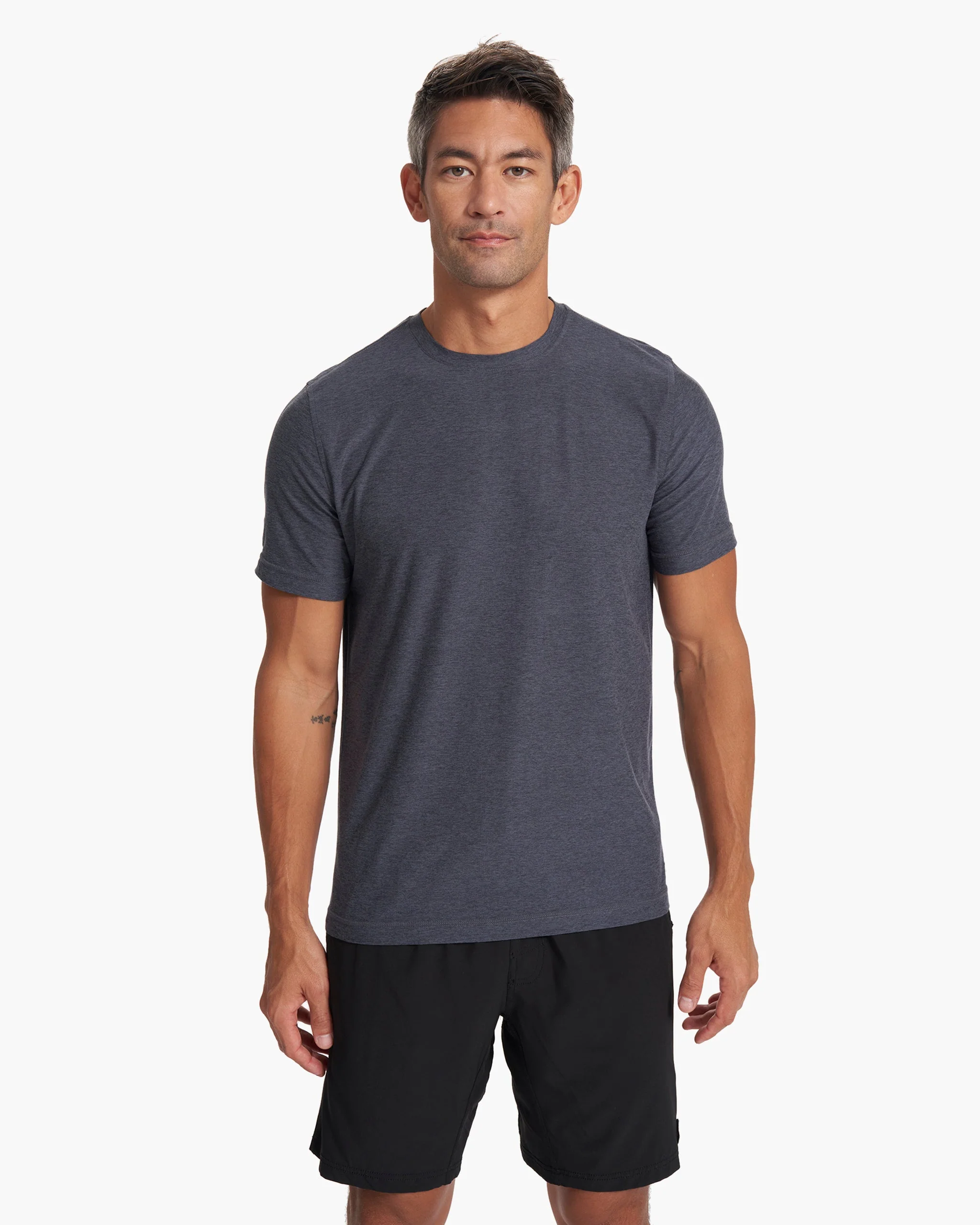 Strato Tech Tee | Azure Heather