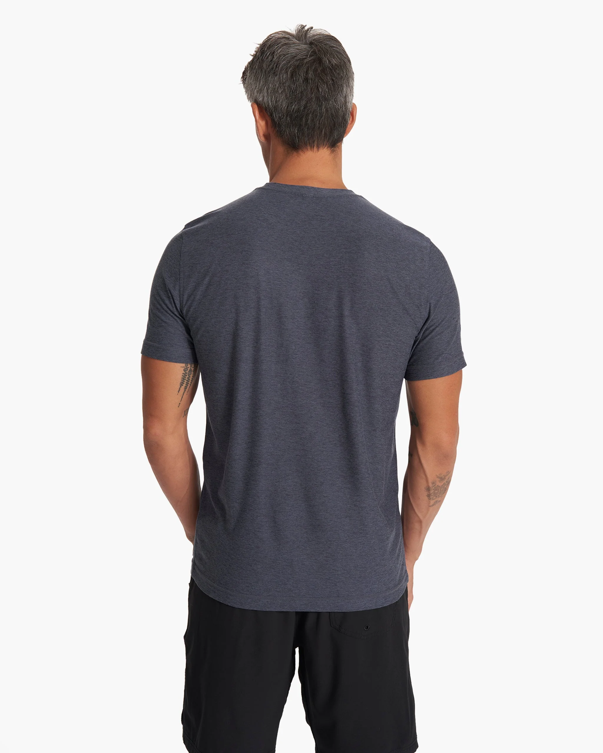 Strato Tech Tee | Azure Heather