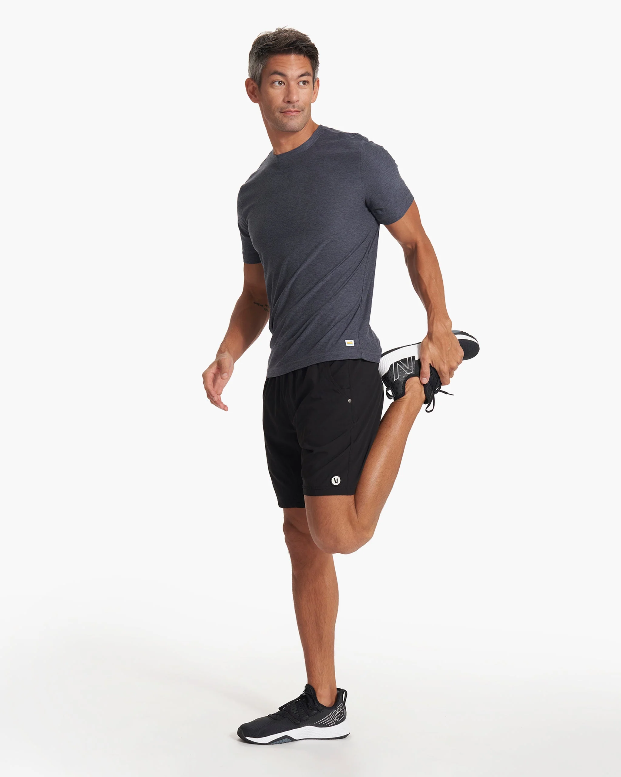Strato Tech Tee | Azure Heather